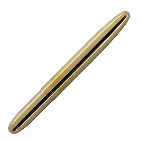Fisher Space Raw Brass Bullet Ballpoint Pen - KSGILLS.com | The Writing Instruments Expert