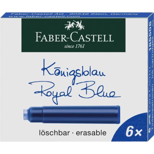 Faber-Castell Ink Cartridge - Royal Blue - KSGILLS.com | The Writing Instruments Expert