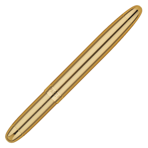 Fisher Space Lacquered Brass Bullet Ballpoint Pen - KSGILLS.com | The Writing Instruments Expert