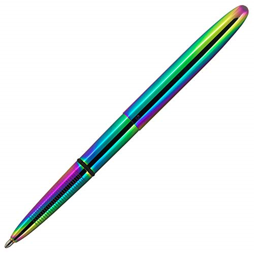 Fisher Space Rainbow Titanium Nitride Bullet Ballpoint Pen - KSGILLS.com | The Writing Instruments Expert