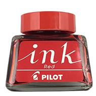 Pilot Ink Bottle 30ml Fountain Pen - Red - KSGILLS.com | The Writing Instruments Expert