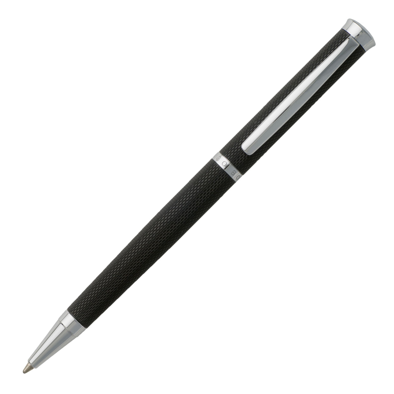 Hugo Boss Sophisticated Ballpoint Pen - Black Diamond - KSGILLS.com | The Writing Instruments Expert