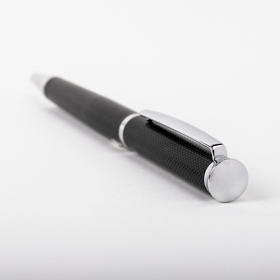 Hugo Boss Sophisticated Ballpoint Pen - Black Diamond - KSGILLS.com | The Writing Instruments Expert