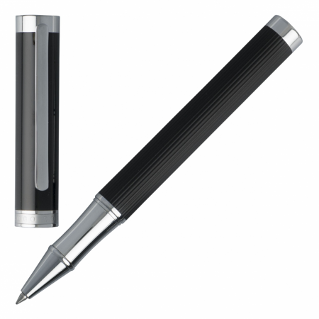 Hugo Boss HSV6515 Column Stripes Rollerball Pen - KSGILLS.com | The Writing Instruments Expert
