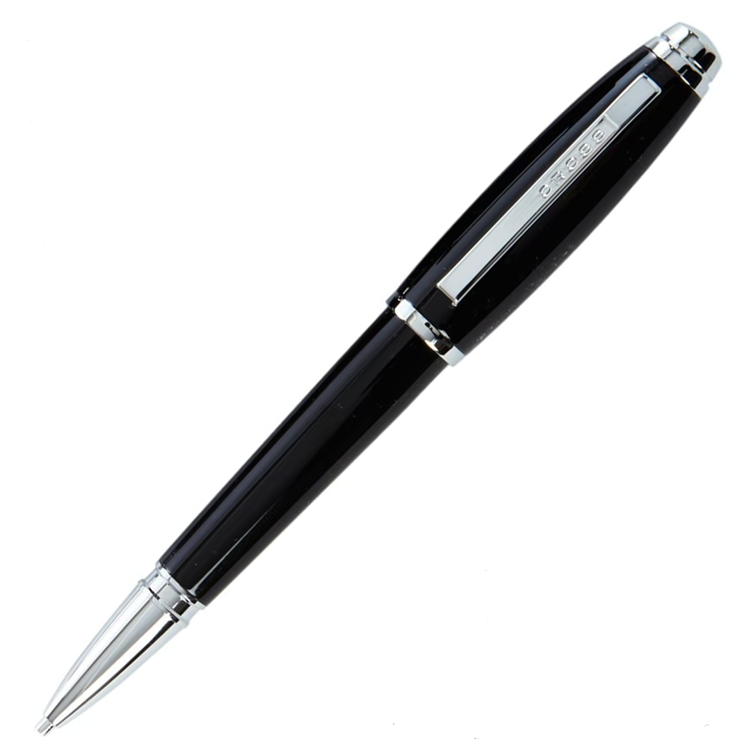 Cross Dubai Mechanical Pencil (0.9mm) - Black Lacquer Chrome Trim - KSGILLS.com | The Writing Instruments Expert