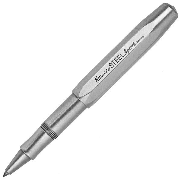 Kaweco Steel Sport Gel Rollerball Pen - Steel - KSGILLS.com | The Writing Instruments Expert