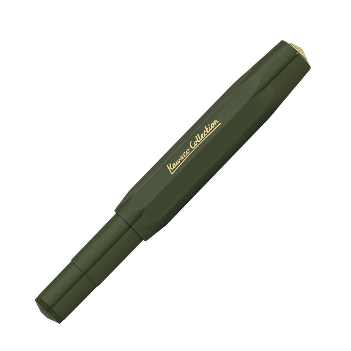 Kaweco Classic Sport Fountain Pen - Dark Olive Collection (Special Edition) - KSGILLS.com | The Writing Instruments Expert