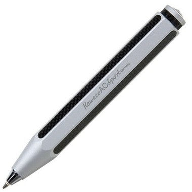 Kaweco AC Sport Silver Ballpoint Pen - KSGILLS.com | The Writing Instruments Expert
