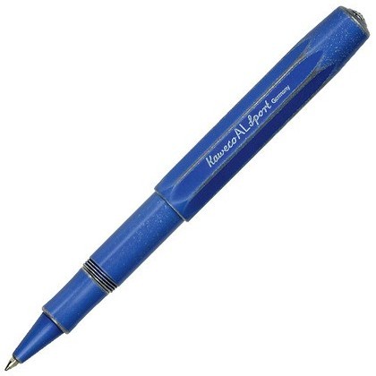 Kaweco AL Sport Blue Stonewashed Rollerball Pen - KSGILLS.com | The Writing Instruments Expert