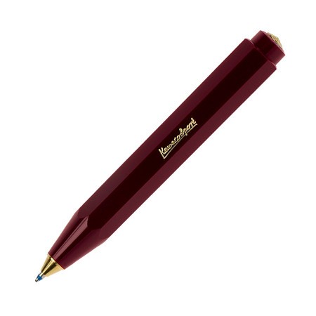 Kaweco Classic Sport Bordeaux Red Ballpoint Pen - KSGILLS.com | The Writing Instruments Expert