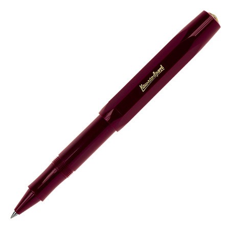 Kaweco Classic Sport Bordeaux Red Rollerball Pen - KSGILLS.com | The Writing Instruments Expert