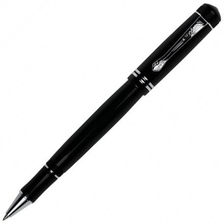 Kaweco DIA 2 Rollerball Pen - Black with Chrome Trim - KSGILLS.com | The Writing Instruments Expert
