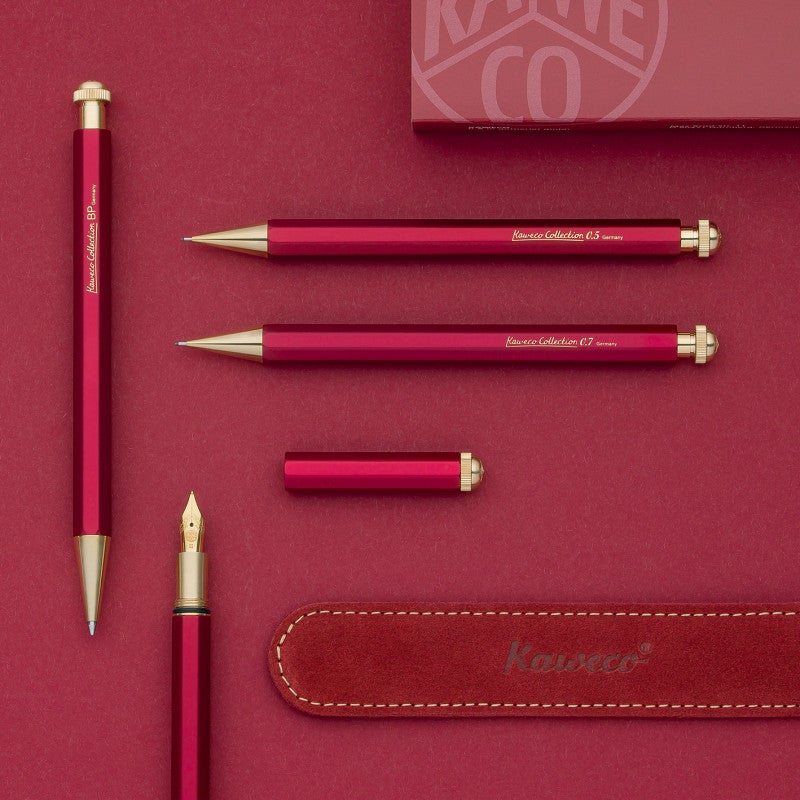 Kaweco AL Special Fountain Pen - Red Collection (Special Edition) / [with Converter] - KSGILLS.com | The Writing Instruments Expert