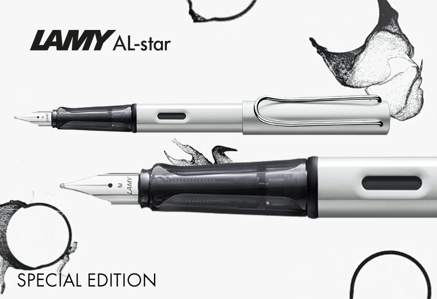 Lamy AL-Star Fountain Pen - White Silver (2022 Special Edition) - KSGILLS.com | The Writing Instruments Expert