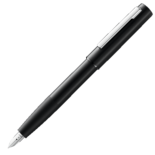 Lamy Aion Black Fountain Pen - KSGILLS.com | The Writing Instruments Expert