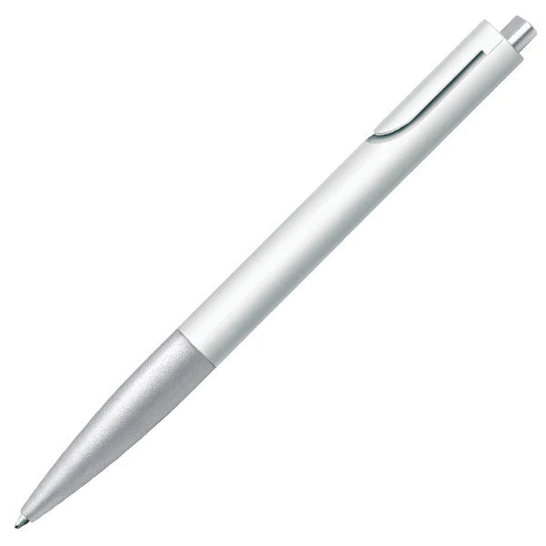 Lamy Noto Ballpoint Pen - White Silver - KSGILLS.com | The Writing Instruments Expert