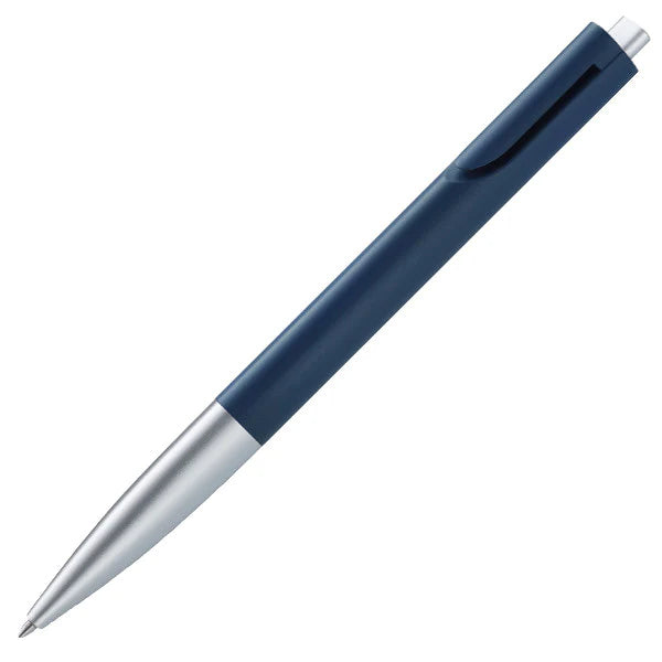 Lamy Noto Ballpoint Pen - Blue Silver - KSGILLS.com | The Writing Instruments Expert