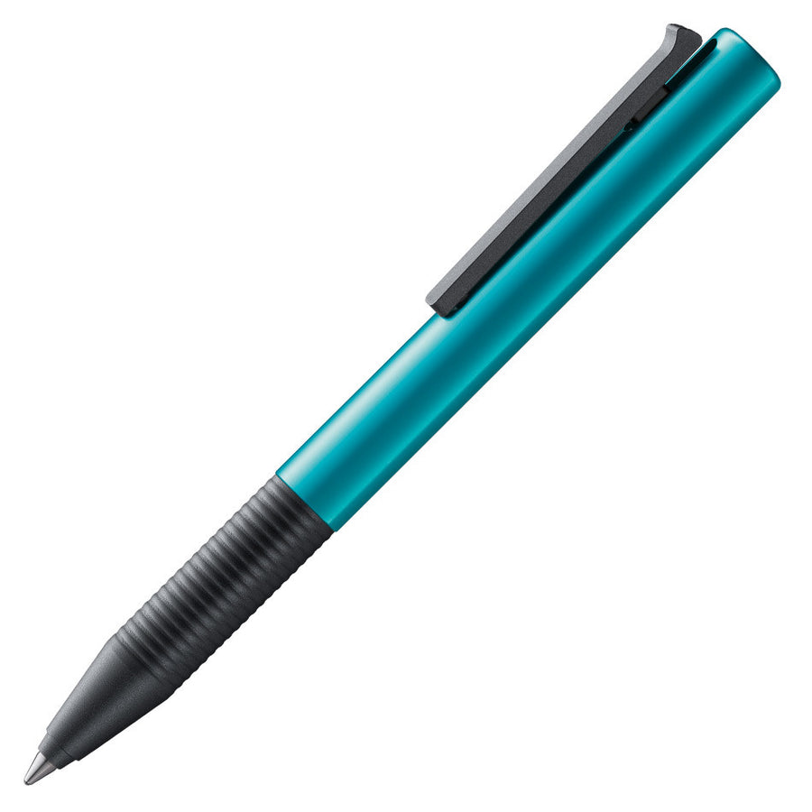 Lamy Tipo Rollerball Pen - Blue Turmaline (Capless) with LASER Engraving - KSGILLS.com | The Writing Instruments Expert