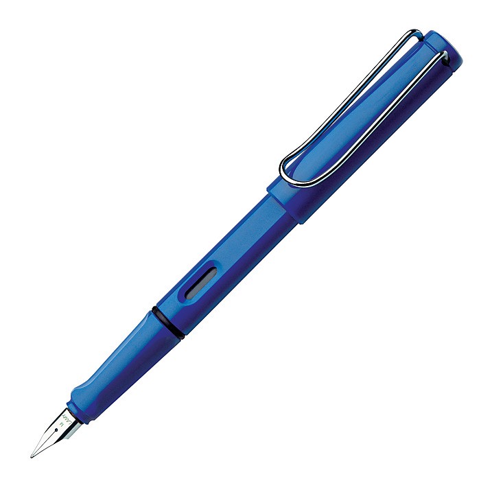 Lamy Safari Fountain Pen - Glossy Blue - KSGILLS.com | The Writing Instruments Expert