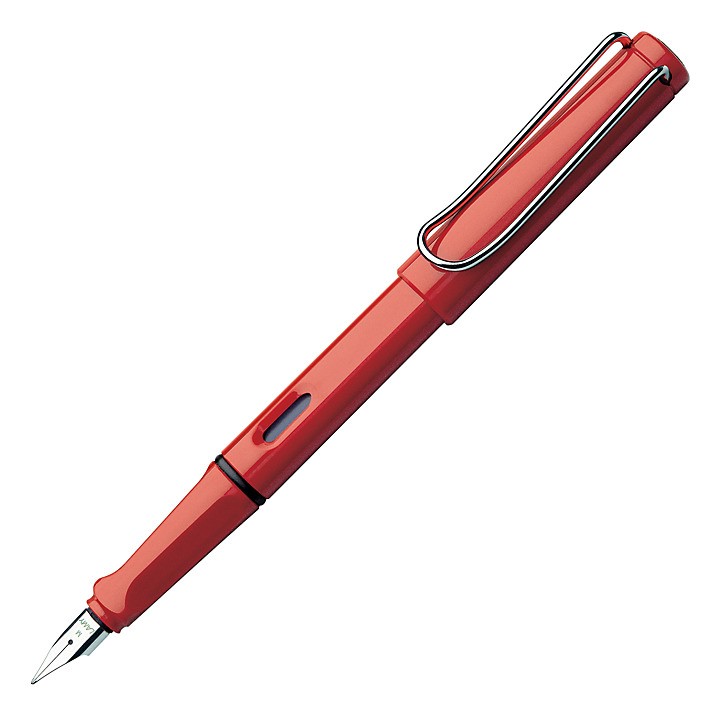Lamy Safari Fountain Pen - Glossy Red - KSGILLS.com | The Writing Instruments Expert