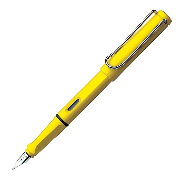 Lamy Safari Fountain Pen - Glossy Yellow - KSGILLS.com | The Writing Instruments Expert