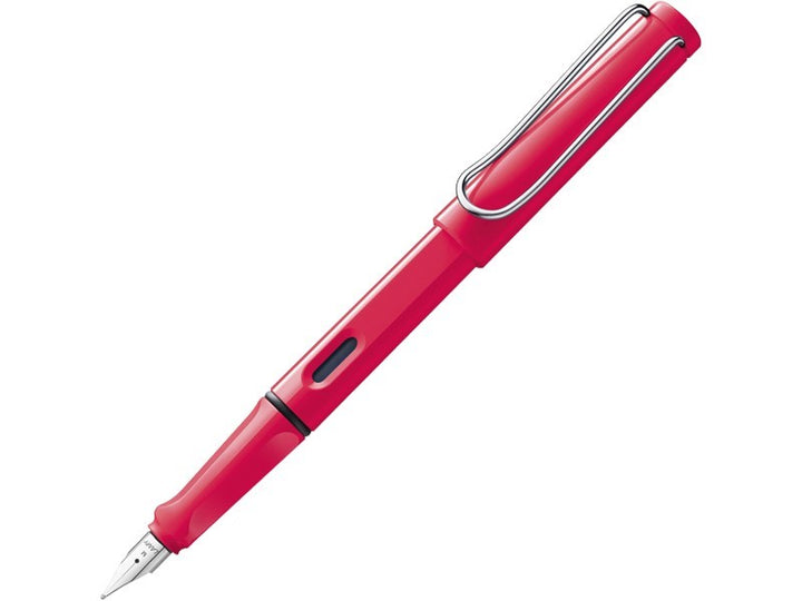 Lamy Safari Neon Coral Fountain Pen - KSGILLS.com | The Writing Instruments Expert