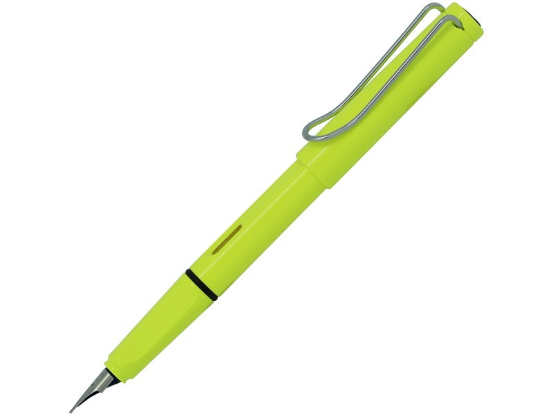 Lamy Safari Fountain Pen - Neon Yellow - KSGILLS.com | The Writing Instruments Expert