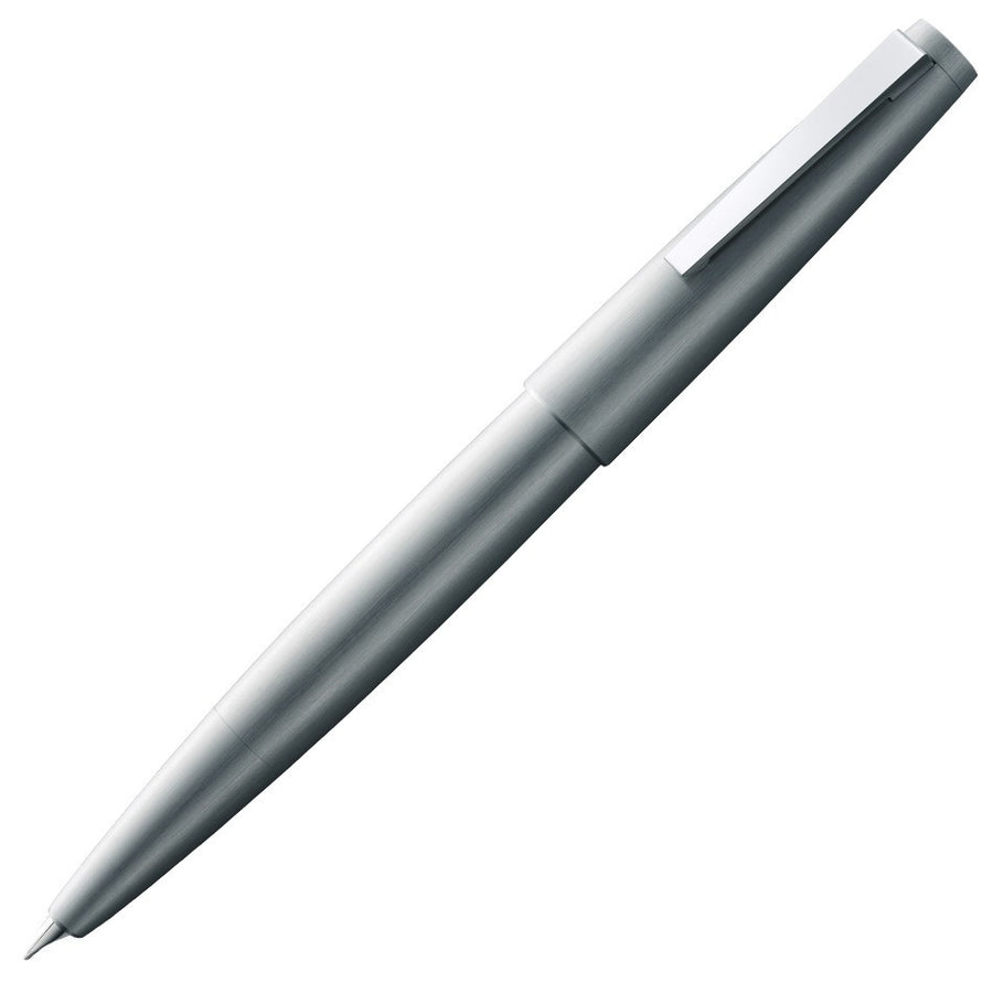 Lamy 2000 Fountain Pen - Brushed Stainless Steel - KSGILLS.com | The Writing Instruments Expert