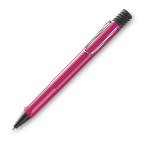 Lamy Safari Ballpoint Pen - Glossy Pink - KSGILLS.com | The Writing Instruments Expert