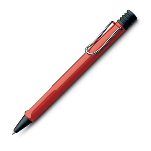 Lamy Safari Ballpoint Pen - Glossy Red - KSGILLS.com | The Writing Instruments Expert