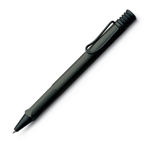Lamy Safari Ballpoint Pen - Charcoal Matte Black (Umbra) - KSGILLS.com | The Writing Instruments Expert