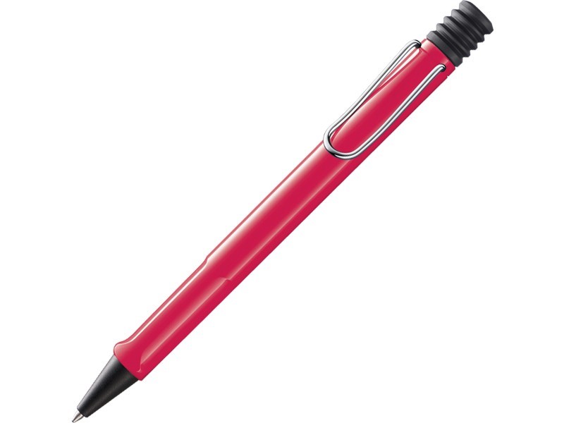 Lamy Safari Neon Coral 241 Ballpoint Pen - KSGILLS.com | The Writing Instruments Expert