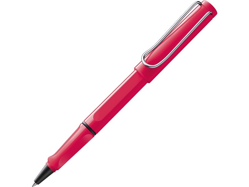 Lamy Safari Rollerball Pen - Neon Coral - KSGILLS.com | The Writing Instruments Expert