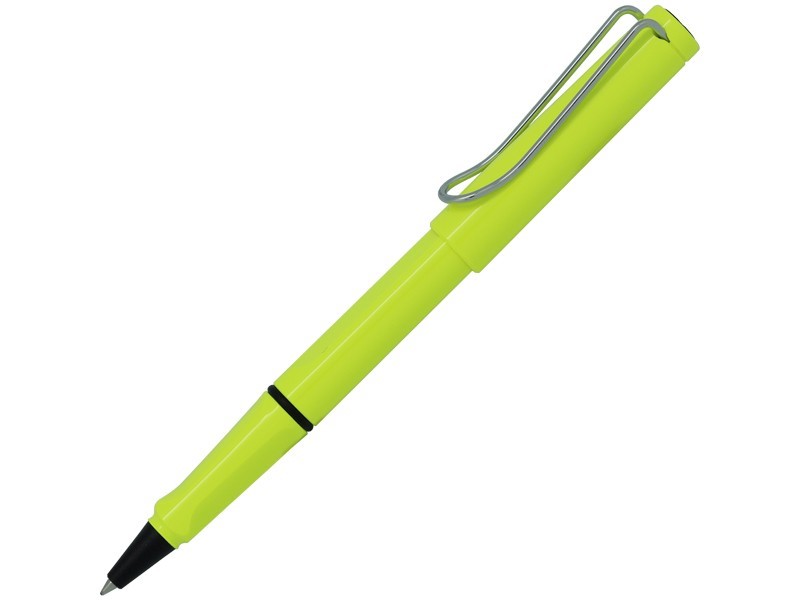 Lamy Safari Rollerball Pen - Neon Yellow - KSGILLS.com | The Writing Instruments Expert