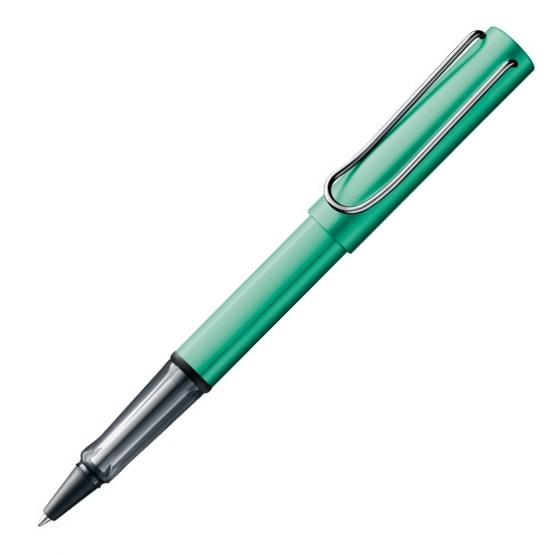 Lamy AL-Star Rollerball Pen - Green Blue (with LASER Engraving) - KSGILLS.com | The Writing Instruments Expert