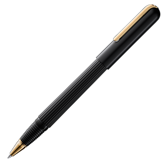 Lamy Imporium Matte Black/Gold 360 Rollerball Pen - KSGILLS.com | The Writing Instruments Expert