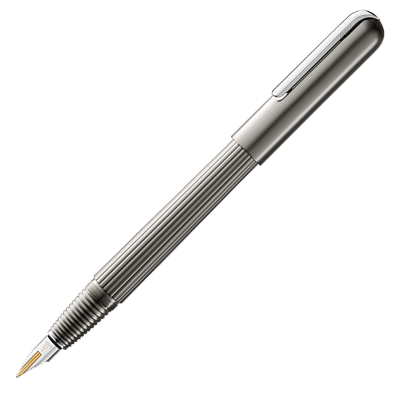Lamy Imporium Matte Titanium 093 Fountain Pen - KSGILLS.com | The Writing Instruments Expert