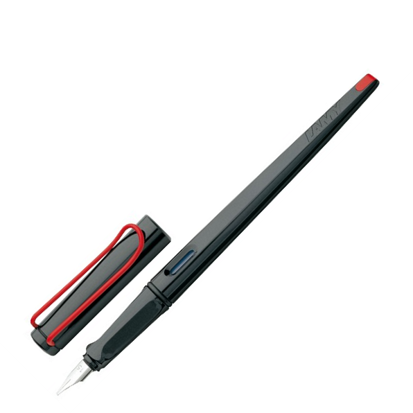 Lamy Joy Fountain Pen - Black Red Trim (Calligraphy) - KSGILLS.com | The Writing Instruments Expert