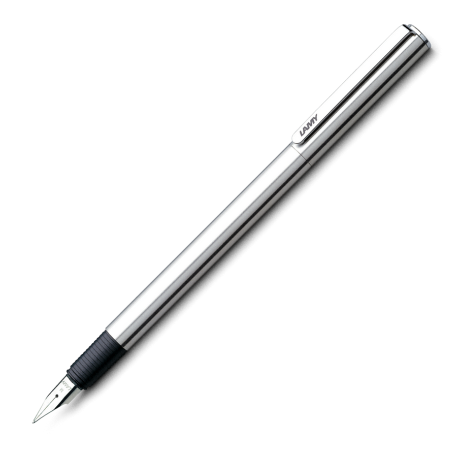 Lamy ST Fountain Pen - Stainless Steel - KSGILLS.com | The Writing Instruments Expert