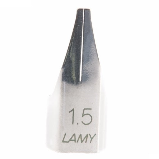 Lamy Spare Nib Fountain Pen Silver  - 1.5mm STUB (Calligraphy) - KSGILLS.com | The Writing Instruments Expert