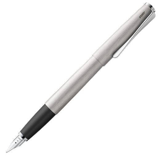Lamy Studio Fountain Pen - Brushed Steel - KSGILLS.com | The Writing Instruments Expert