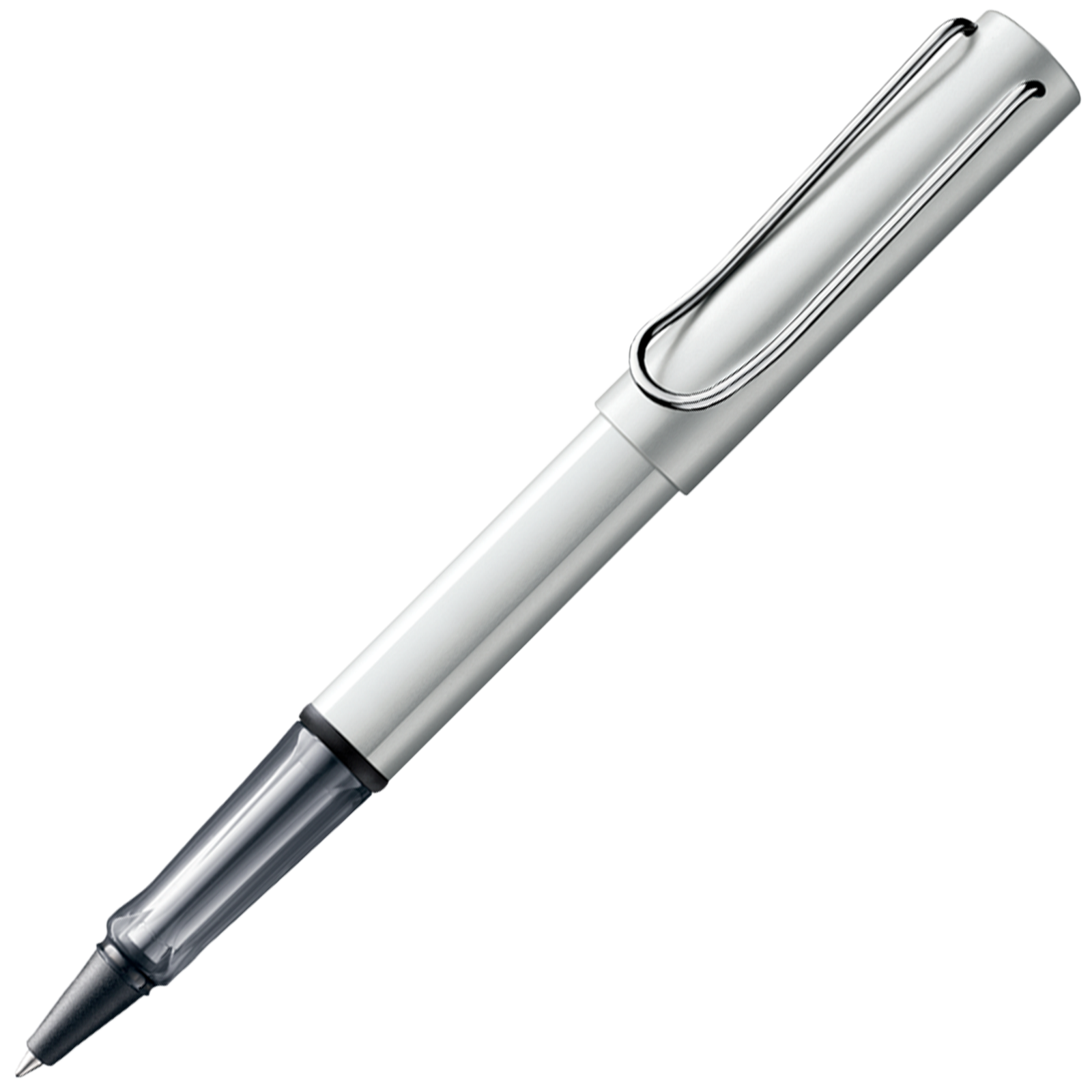 Lamy AL-Star Rollerball Pen - White Silver (2022 Special Edition) (with LASER Engraving) - KSGILLS.com | The Writing Instruments Expert