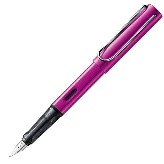 Lamy AL-Star Fountain Pen - Pink Dark Vibrant - KSGILLS.com | The Writing Instruments Expert