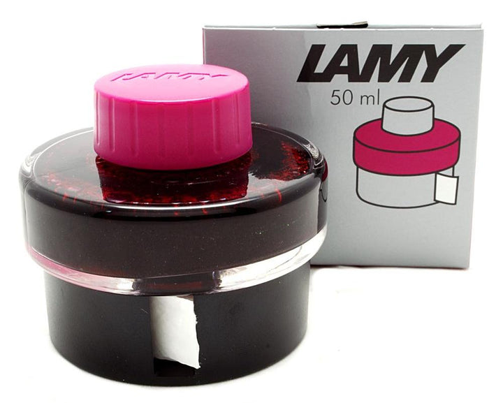 Lamy Ink Bottle T52 50ml - Vibrant Pink - KSGILLS.com | The Writing Instruments Expert