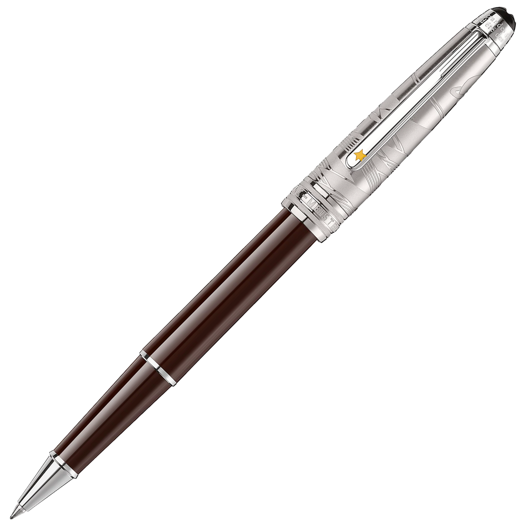 Montblanc Meisterstuck Classique Rollerball (163) - Platinum-Coated Le Petit Prince & The Aviator Solitaire Doué - KSGILLS.com | The Writing Instruments Expert