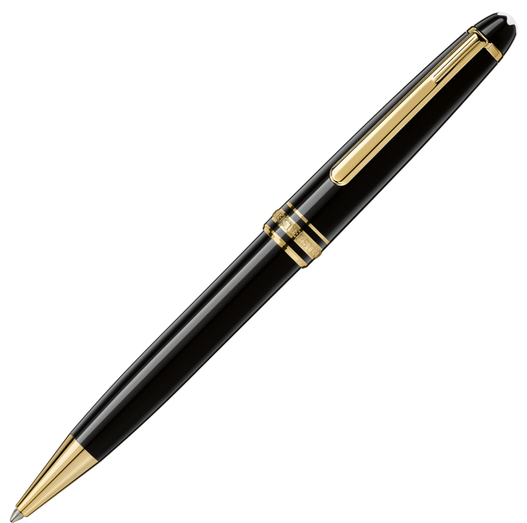 Montblanc Meisterstuck Classique Gold-Coated Ballpoint Pen (164) - KSGILLS.com | The Writing Instruments Expert
