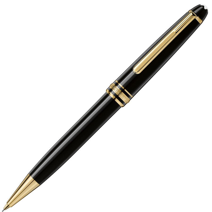 Montblanc Meisterstuck Classique Gold-Coated Mechanical Pencil 0.5 mm (165) - KSGILLS.com | The Writing Instruments Expert