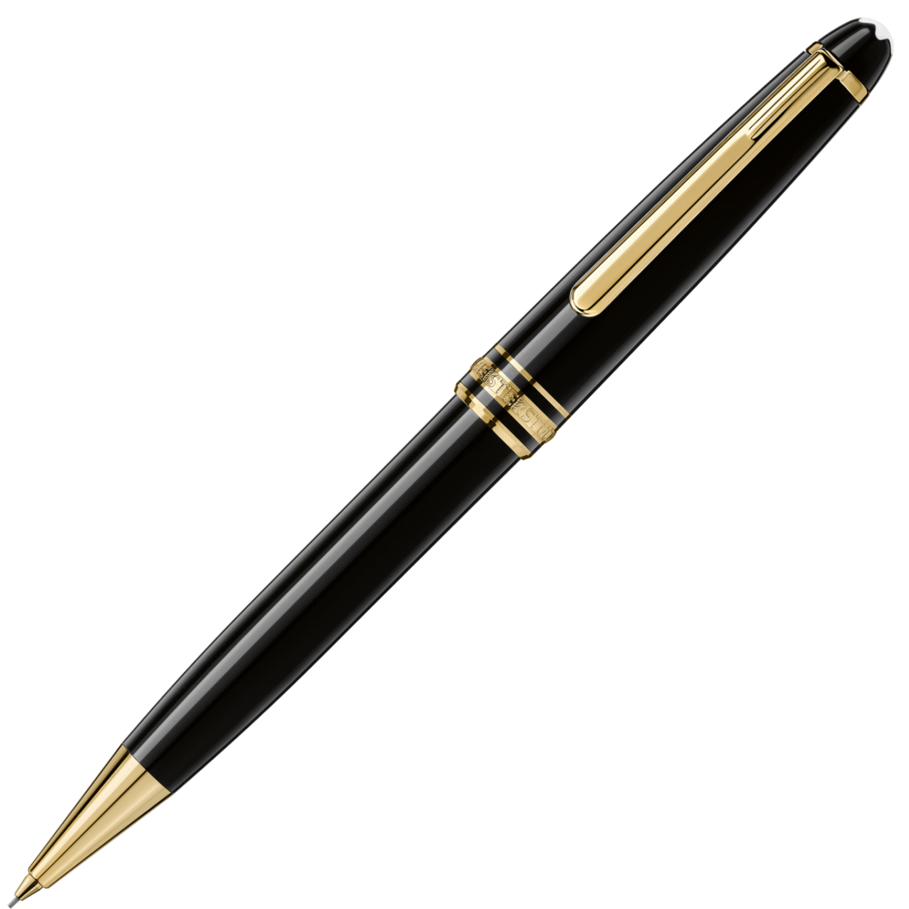 Montblanc Meisterstuck Classique Gold-Coated Mechanical Pencil 0.5 mm (165) - KSGILLS.com | The Writing Instruments Expert