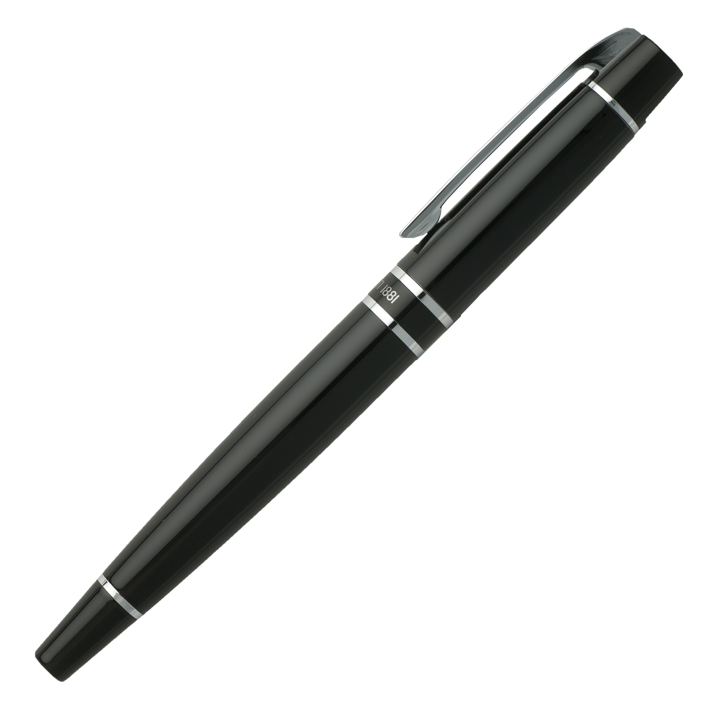 Cerruti 1881 Editorial Black Rollerball Pen KSGILLS Since