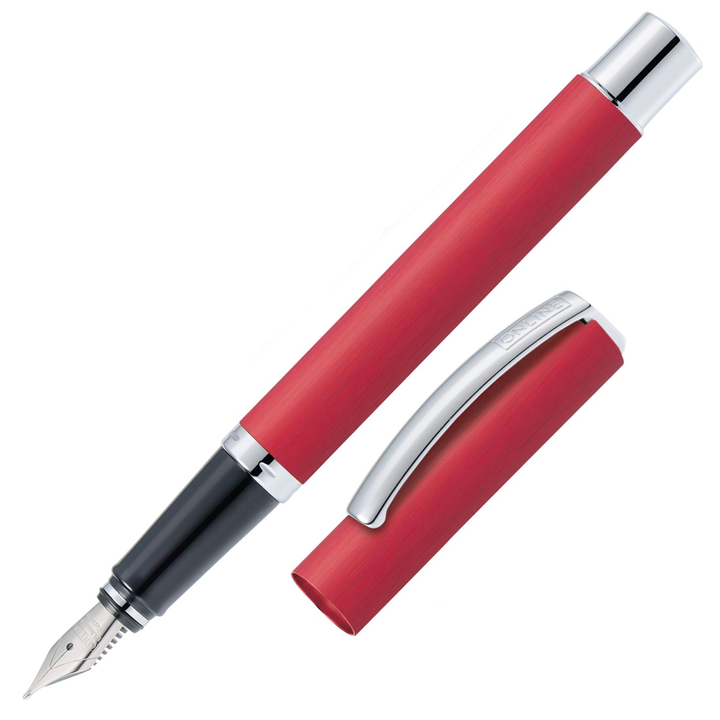 ONLINE Vision Classic Fountain Pen SET - Red Chrome Trim - KSGILLS.com | The Writing Instruments Expert